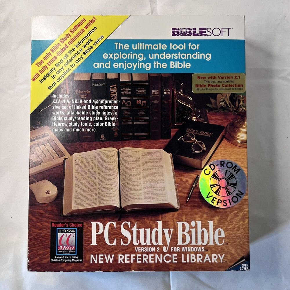PC Study Bible Version 2 Windows 95 & 3.1 New Reference Library